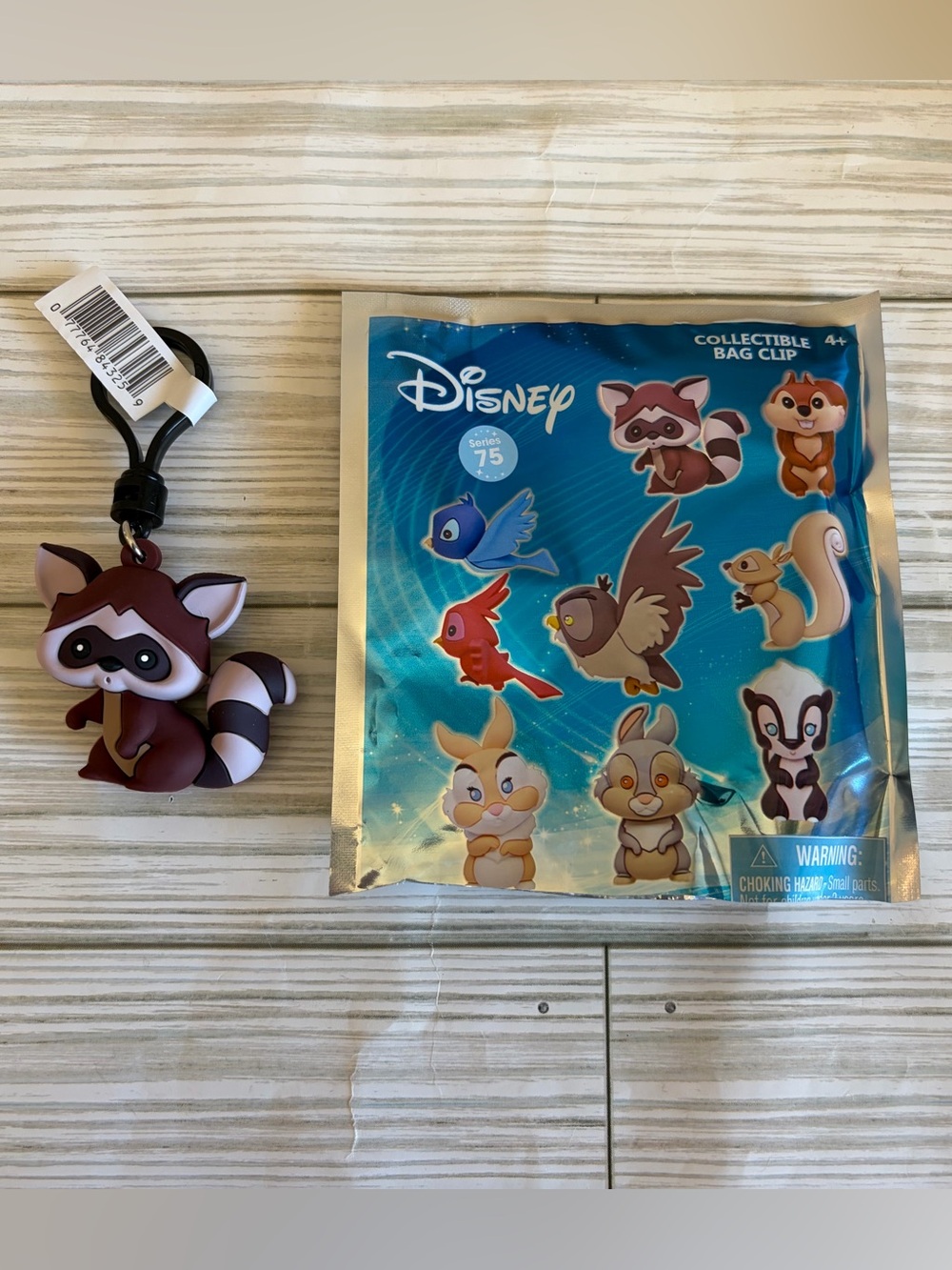 🦝Disney Snow White Forest Character Blind Bag Figural Bag Clip
